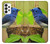 W3839 Bluebird of Happiness Blue Bird Funda Carcasa Case y Caso Del Tirón Funda para Samsung Galaxy A73 5G