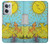 W3435 Tarot Card Moon Funda Carcasa Case y Caso Del Tirón Funda para OnePlus Nord CE 2 5G