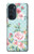 W3494 Vintage Rose Polka Dot Funda Carcasa Case y Caso Del Tirón Funda para Motorola Edge 30 Pro