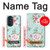 W3494 Vintage Rose Polka Dot Funda Carcasa Case y Caso Del Tirón Funda para Motorola Edge 30 Pro