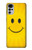 W1146 Yellow Sun Smile Funda Carcasa Case y Caso Del Tirón Funda para Motorola Moto G22