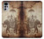 W2102 Thai Art Buddha on Elephant Funda Carcasa Case y Caso Del Tirón Funda para Motorola Moto G22