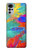 W2942 Brush Stroke Painting Funda Carcasa Case y Caso Del Tirón Funda para Motorola Moto G22