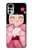 W3042 Japan Girl Hina Doll Kimono Sakura Funda Carcasa Case y Caso Del Tirón Funda para Motorola Moto G22