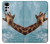 W3680 Cute Smile Giraffe Funda Carcasa Case y Caso Del Tirón Funda para Motorola Moto G22