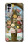 W3749 Vase of Flowers Funda Carcasa Case y Caso Del Tirón Funda para Motorola Moto G22