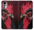 W3797 Chicken Rooster Funda Carcasa Case y Caso Del Tirón Funda para Motorola Moto G22