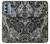 W3251 Batik Flower Pattern Funda Carcasa Case y Caso Del Tirón Funda para Motorola Moto G Stylus 5G (2022)