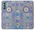 W3537 Moroccan Mosaic Pattern Funda Carcasa Case y Caso Del Tirón Funda para Motorola Moto G Stylus 5G (2022)