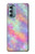 W3706 Pastel Rainbow Galaxy Pink Sky Funda Carcasa Case y Caso Del Tirón Funda para Motorola Moto G Stylus 5G (2022)