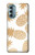 W3718 Seamless Pineapple Funda Carcasa Case y Caso Del Tirón Funda para Motorola Moto G Stylus 5G (2022)