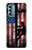 W3803 Electrician Lineman American Flag Funda Carcasa Case y Caso Del Tirón Funda para Motorola Moto G Stylus 5G (2022)