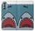 W3825 Cartoon Shark Sea Diving Funda Carcasa Case y Caso Del Tirón Funda para Motorola Moto G Stylus 5G (2022)