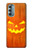 W3828 Pumpkin Halloween Funda Carcasa Case y Caso Del Tirón Funda para Motorola Moto G Stylus 5G (2022)