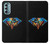 W3842 Abstract Colorful Diamond Funda Carcasa Case y Caso Del Tirón Funda para Motorola Moto G Stylus 5G (2022)