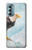 W3843 Bald Eagle On Ice Funda Carcasa Case y Caso Del Tirón Funda para Motorola Moto G Stylus 5G (2022)