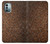 W0542 Rust Texture Funda Carcasa Case y Caso Del Tirón Funda para Nokia G11, G21