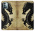 W1482 Black Dragon Painting Funda Carcasa Case y Caso Del Tirón Funda para Nokia G11, G21