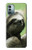 W2708 Smiling Sloth Funda Carcasa Case y Caso Del Tirón Funda para Nokia G11, G21