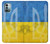 W3006 Ukraine Football Soccer Funda Carcasa Case y Caso Del Tirón Funda para Nokia G11, G21