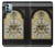 W3144 Antique Bracket Clock Funda Carcasa Case y Caso Del Tirón Funda para Nokia G11, G21