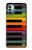 W3451 Colorful Piano Funda Carcasa Case y Caso Del Tirón Funda para Nokia G11, G21