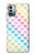 W3499 Colorful Heart Pattern Funda Carcasa Case y Caso Del Tirón Funda para Nokia G11, G21