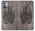 W3832 Viking Norse Bear Paw Berserkers Rock Funda Carcasa Case y Caso Del Tirón Funda para Nokia G11, G21