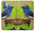 W3839 Bluebird of Happiness Blue Bird Funda Carcasa Case y Caso Del Tirón Funda para Nokia G11, G21