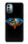 W3842 Abstract Colorful Diamond Funda Carcasa Case y Caso Del Tirón Funda para Nokia G11, G21