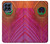 W3201 Pink Peacock Feather Funda Carcasa Case y Caso Del Tirón Funda para Samsung Galaxy M53