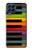 W3451 Colorful Piano Funda Carcasa Case y Caso Del Tirón Funda para Samsung Galaxy M53