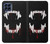 W3527 Vampire Teeth Bloodstain Funda Carcasa Case y Caso Del Tirón Funda para Samsung Galaxy M53