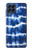 W3671 Blue Tie Dye Funda Carcasa Case y Caso Del Tirón Funda para Samsung Galaxy M53