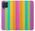 W3678 Colorful Rainbow Vertical Funda Carcasa Case y Caso Del Tirón Funda para Samsung Galaxy M53