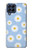 W3681 Daisy Flowers Pattern Funda Carcasa Case y Caso Del Tirón Funda para Samsung Galaxy M53