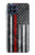 W3687 Firefighter Thin Red Line American Flag Funda Carcasa Case y Caso Del Tirón Funda para Samsung Galaxy M53