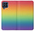W3698 LGBT Gradient Pride Flag Funda Carcasa Case y Caso Del Tirón Funda para Samsung Galaxy M53