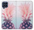 W3711 Pink Pineapple Funda Carcasa Case y Caso Del Tirón Funda para Samsung Galaxy M53