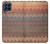 W3752 Zigzag Fabric Pattern Graphic Printed Funda Carcasa Case y Caso Del Tirón Funda para Samsung Galaxy M53