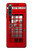 W0058 British Red Telephone Box Funda Carcasa Case y Caso Del Tirón Funda para Sony Xperia 10 IV