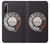 W0059 Retro Rotary Phone Dial On Funda Carcasa Case y Caso Del Tirón Funda para Sony Xperia 10 IV