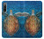 W1249 Blue Sea Turtle Funda Carcasa Case y Caso Del Tirón Funda para Sony Xperia 10 IV