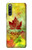 W2523 Canada Autumn Maple Leaf Funda Carcasa Case y Caso Del Tirón Funda para Sony Xperia 10 IV