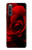 W2898 Red Rose Funda Carcasa Case y Caso Del Tirón Funda para Sony Xperia 10 IV
