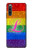 W2900 Rainbow LGBT Lesbian Pride Flag Funda Carcasa Case y Caso Del Tirón Funda para Sony Xperia 10 IV