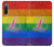 W2900 Rainbow LGBT Lesbian Pride Flag Funda Carcasa Case y Caso Del Tirón Funda para Sony Xperia 10 IV