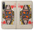 W3429 Queen Hearts Card Funda Carcasa Case y Caso Del Tirón Funda para Sony Xperia 10 IV