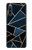 W3479 Navy Blue Graphic Art Funda Carcasa Case y Caso Del Tirón Funda para Sony Xperia 10 IV