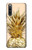 W3490 Gold Pineapple Funda Carcasa Case y Caso Del Tirón Funda para Sony Xperia 10 IV